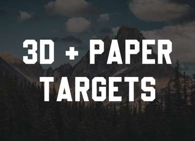 3D & Paper Targets