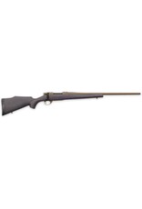 Weatherby Weatherby Vanguard 308 WIN, 22" Threaded Barrel, Black w/ Bronze Webbing, Bronze Rec, 5rd