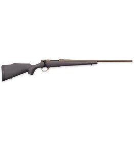 Weatherby Weatherby Vanguard 308 WIN, 22" Threaded Barrel, Black w/ Bronze Webbing, Bronze Rec, 5rd