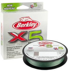 Berkley Berkley X5BFS40-22 X5 Braid , 164 yd , 40 lb test , Low-Vis Green