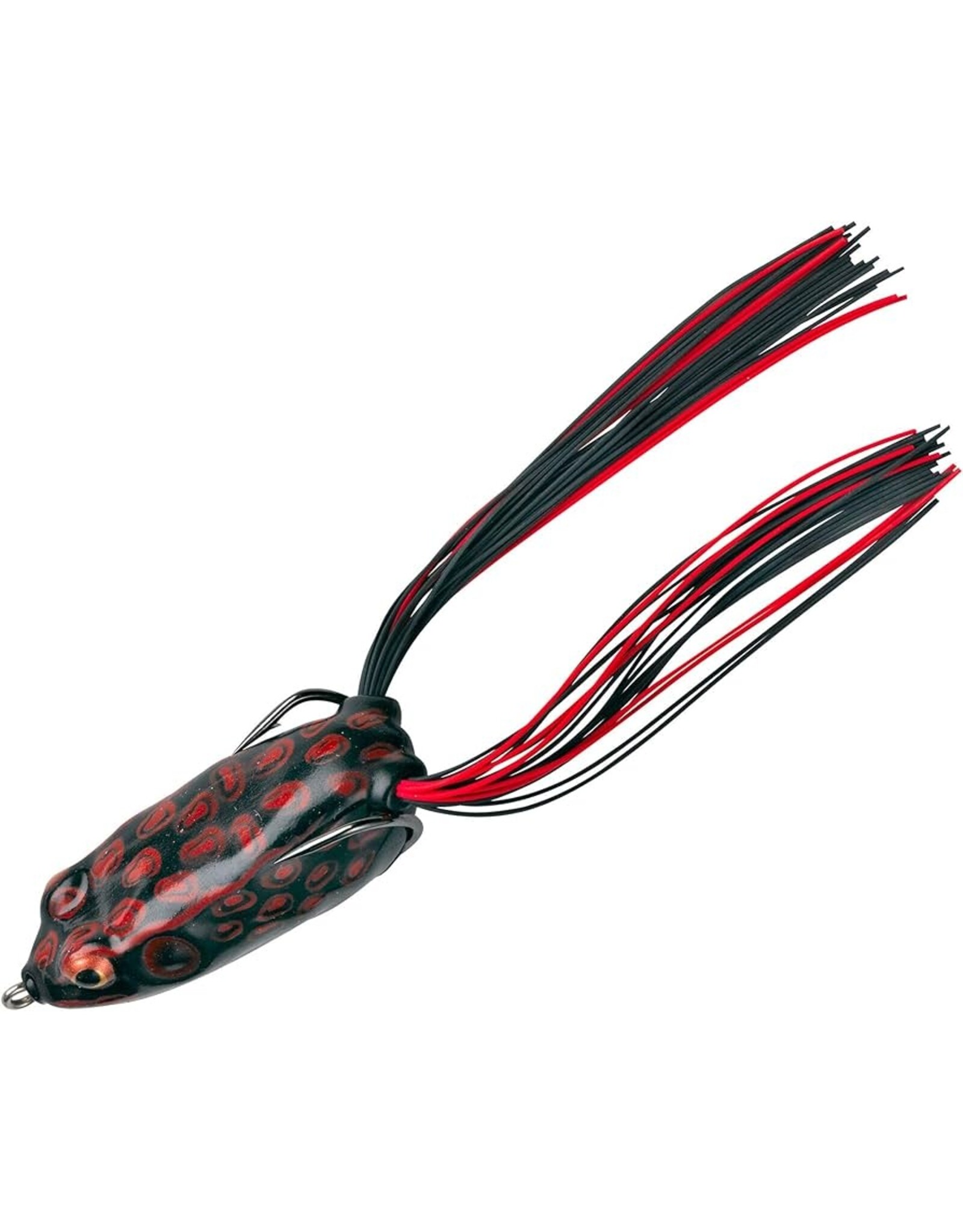 Booyah Booyah BYPC3905 Pad Crasher Hollow Body Frog, 2 1/2", 1/2 oz, Kuro Frog