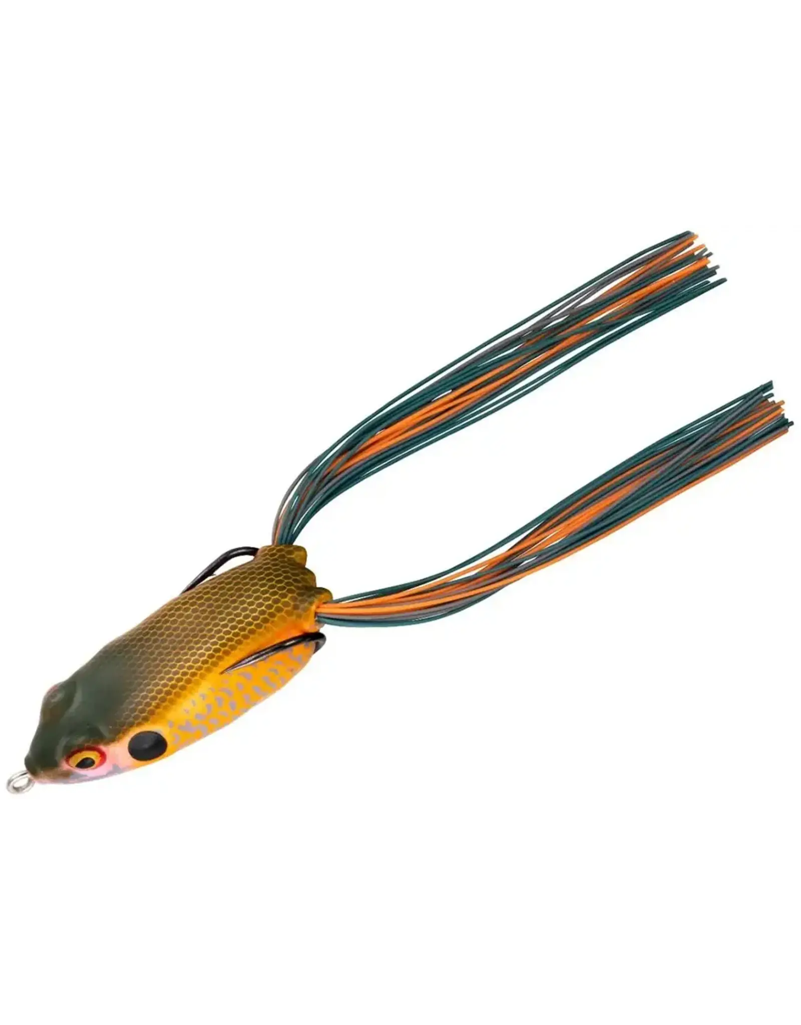 Booyah Booyah BYPC3919 Pad Crasher Hollow Body Frog, 2 1/2", 1/2 oz, PUMPKINSEED