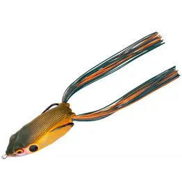 Booyah Booyah BYPC3919 Pad Crasher Hollow Body Frog, 2 1/2", 1/2 oz, PUMPKINSEED