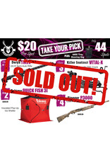 DRAW #1842 - Take Your Pick - Derya, Eskimo, Killer Instinct OR Stoeger!