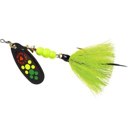 Mepps Mepps Black Fury Dressed Hot Fire Tiger  #4 1/3oz