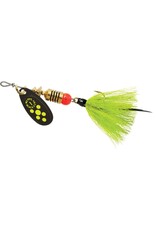 Mepps Mepps BF1T CH Black Fury In-Line Spinner, 1/8 oz, Dressed Treble