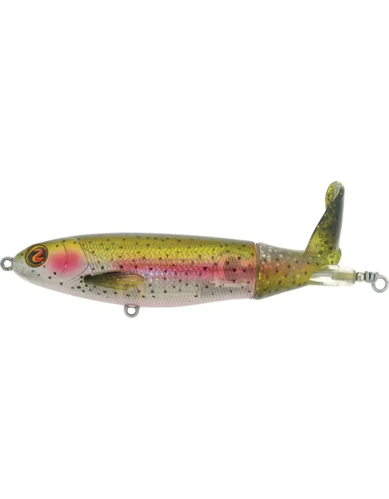 River2Sea River2Sea WPL90/10 Whopper Plopper 90, Rainbow trout, 1/2 oz, 3 1/2in, Two River2Sea (BN) X Strong Treble #4, No Rattles, Top Water