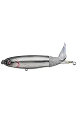 River2Sea River2Sea WPL110/44 Whopper Plopper 110, Chrome Black, 3/4oz, 4 3/8 in, Two River2Sea (BN) X Strong Treble #2, No Rattles, Top Water