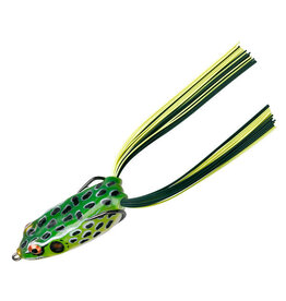 Booyah Booyah BYPC3901 Pad Crasher Hollow Body Frog, 2 1/2", 1/2 oz, Leopard Frog (110637)