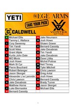 DRAW #1846 - Take Your Pick - Yeti, EGE Arms, Vortex OR Caldwell!