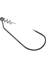 Owner TwistLOCK Light Strong Shank w/CPS Black Chrome Size 1/0 qty 5