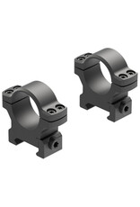 Leupold Leupold BackCountry Cross-Slot Rings: 1", Medium, Matte Black