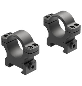 Leupold Leupold BackCountry Cross-Slot Rings: 1", Medium, Matte Black