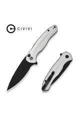 Civivi CIVIVI Button Lock Kitefin Flipper Knife Aluminum Handle (3.22" 14C28N Blade) C24091-2