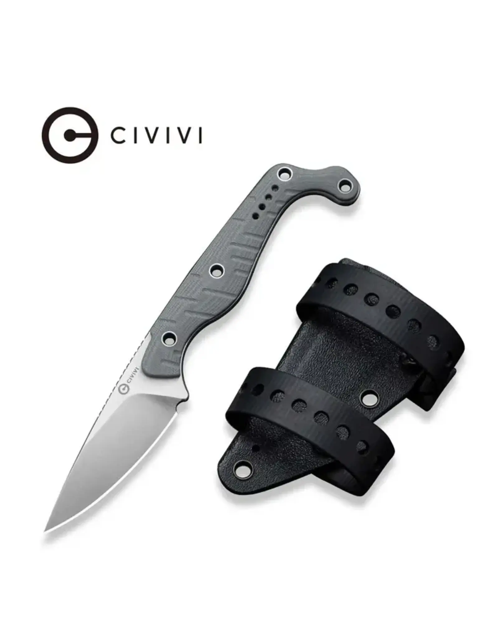 Civivi CIVIVI SŌKN Fixed Blade Knife G10 Handle (2.82" Nitro-V Blade) C22027-2