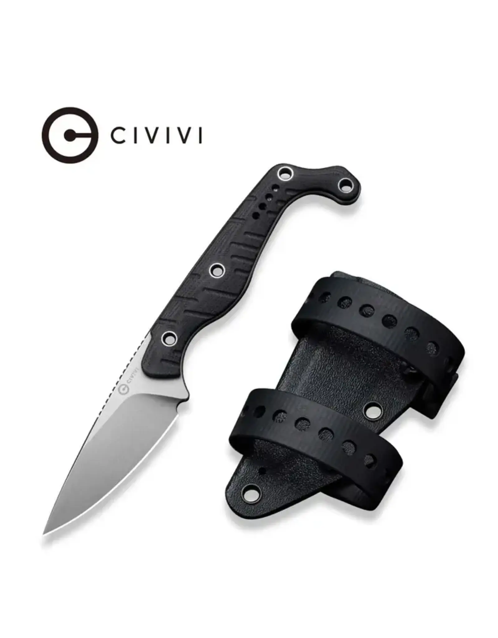 Civivi CIVIVI SŌKN Fixed Blade Knife G10 Handle (2.82" Nitro-V Blade) C22027-1