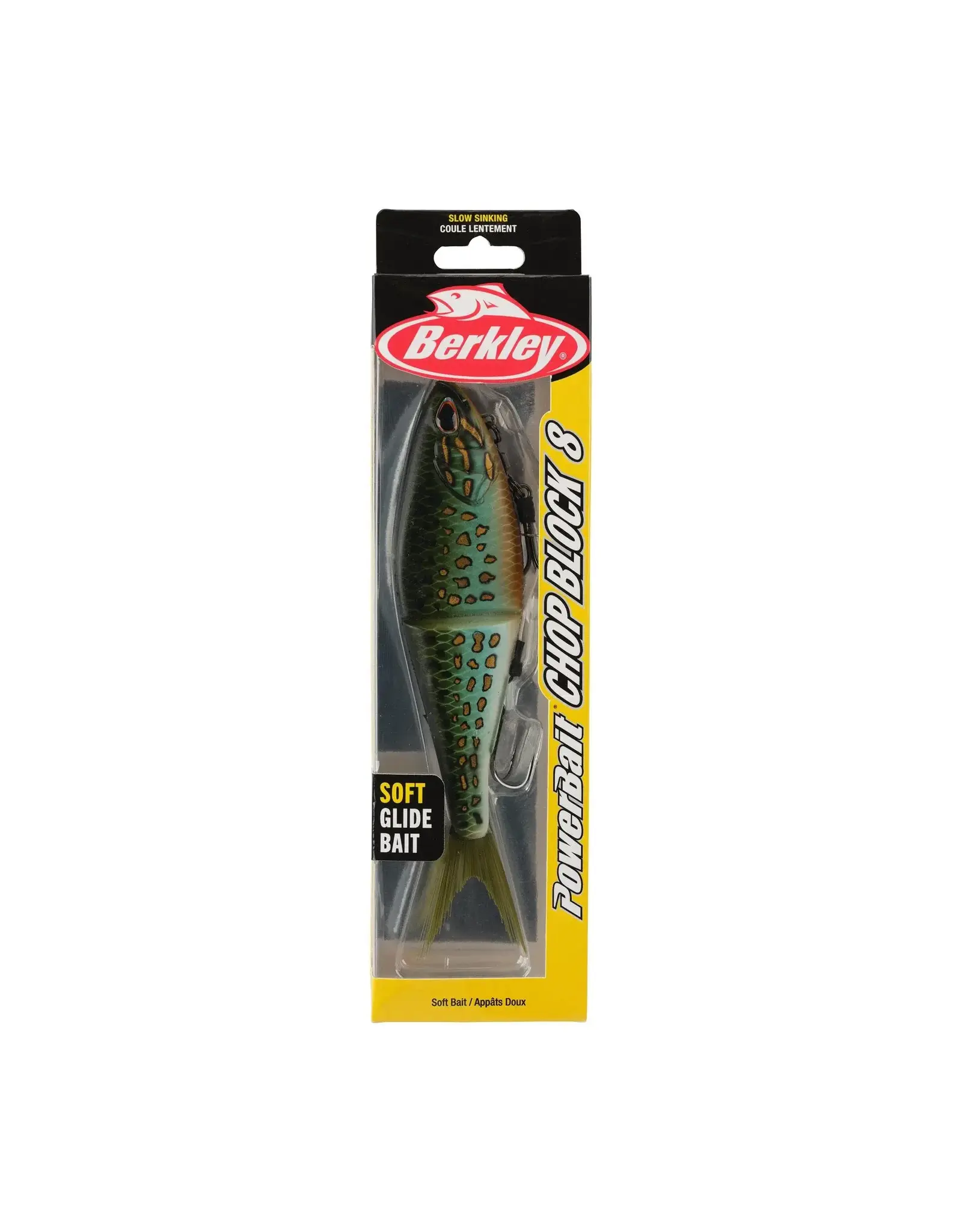 Berkley Berkley Powerbait Chop Block 6" - Matte Pumpkinseed