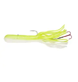 Northland Fishing Tackle Northland Level-Head Predator Tube 1 oz 5" - Chartreuse and White