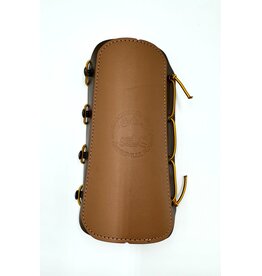 Bear Archery Fred Bear Traditional Archery Logo Leather Armguard