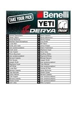 DRAW #1849 - Take Your Pick - Yeti, Benelli, Bear OR Derya!