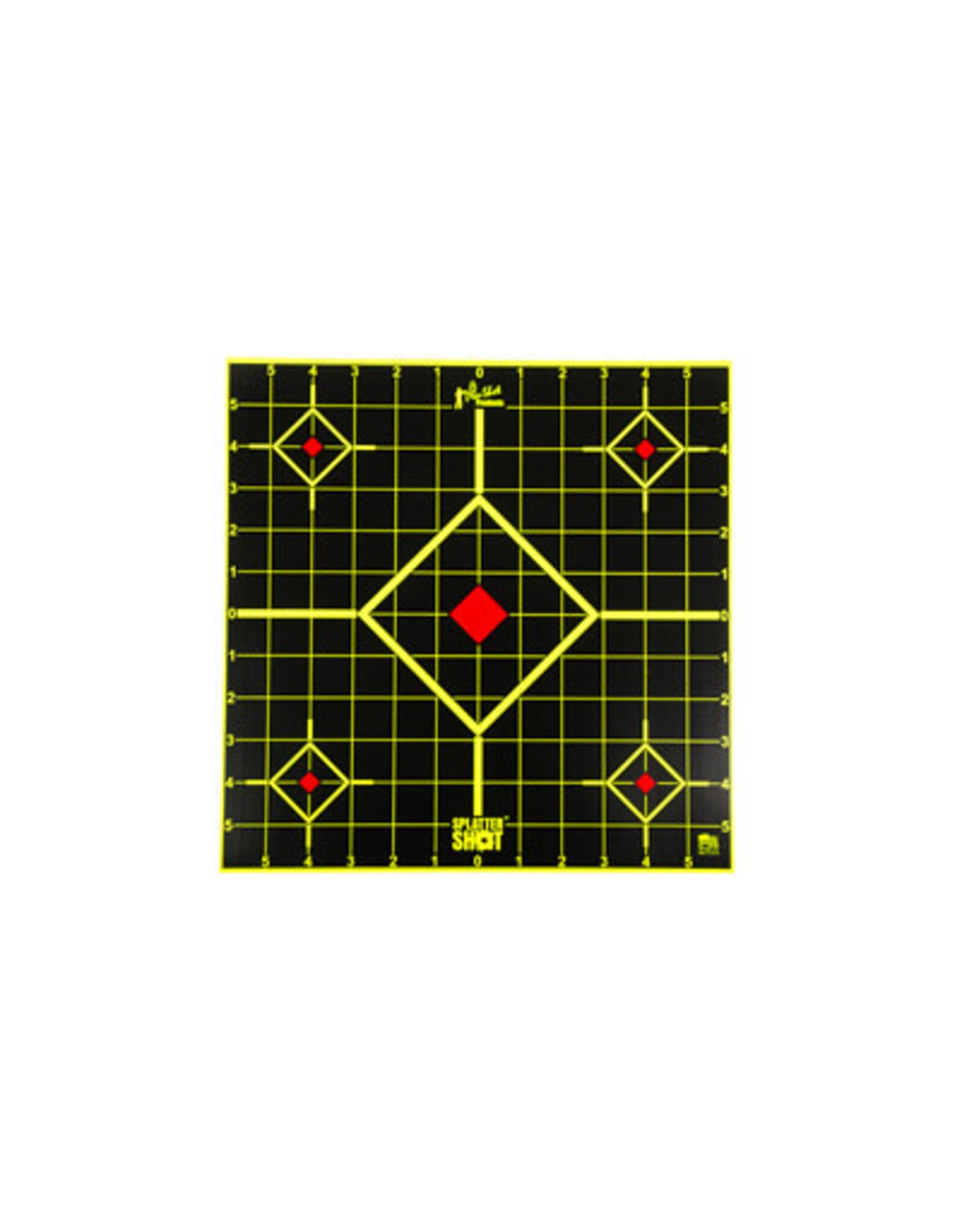 pro-shot Pro-Shot Splatter Shot 12" Green Sight-In Peel & Stick Target 12pk