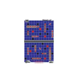 pro-shot Pro-Shot Splatter Shot Game Series Shipwreck Heavy Tag Paper Target GS-SHIP-8PK