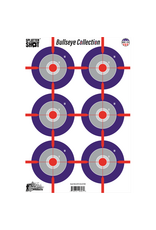 pro-shot Pro-Shot Bullseye Collection Targets SplatterShot Multi-Bullseye Heavy Tag Paper, 12"x18" : 8-Pk