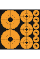 pro-shot Pro-Shot Assorted 1", 2", & 3" Peel & Stick Orange Targets: 10-Pk