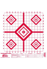 pro-shot Pro-Shot Sight In Targets Precision Red Diamond, 16"x16": 10-Pk