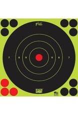 pro-shot Splatter Shot 12" Green Bullseye Target Peel & Stick - 5 Qty Pack