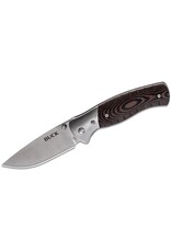 Buck Knives Buck 836 Selkirk Survival Folder 3.9" 420HC Plain Blade, Brown Micarta Handles - 10678