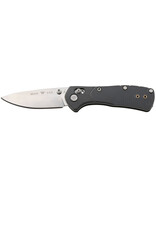 Buck Knives Buck 0790GYS1 Mini Range Pro Crossbar Lock Folding Knife 2.625" 154CM Satin Drop Point Blade, Gray GFN Handles - 13911