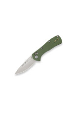 Buck Knives Buck 0790GRS1 Mini Range Pro Crossbar Lock Folding Knife 2.625" 154CM Satin Drop Point Blade, Green GFN Handles - 13913