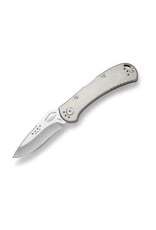 Buck Knives Buck 722 SpitFire Folding Knife 3-1/4" Plain Blade, Gray Aluminum Handles, Lockback - 7449
