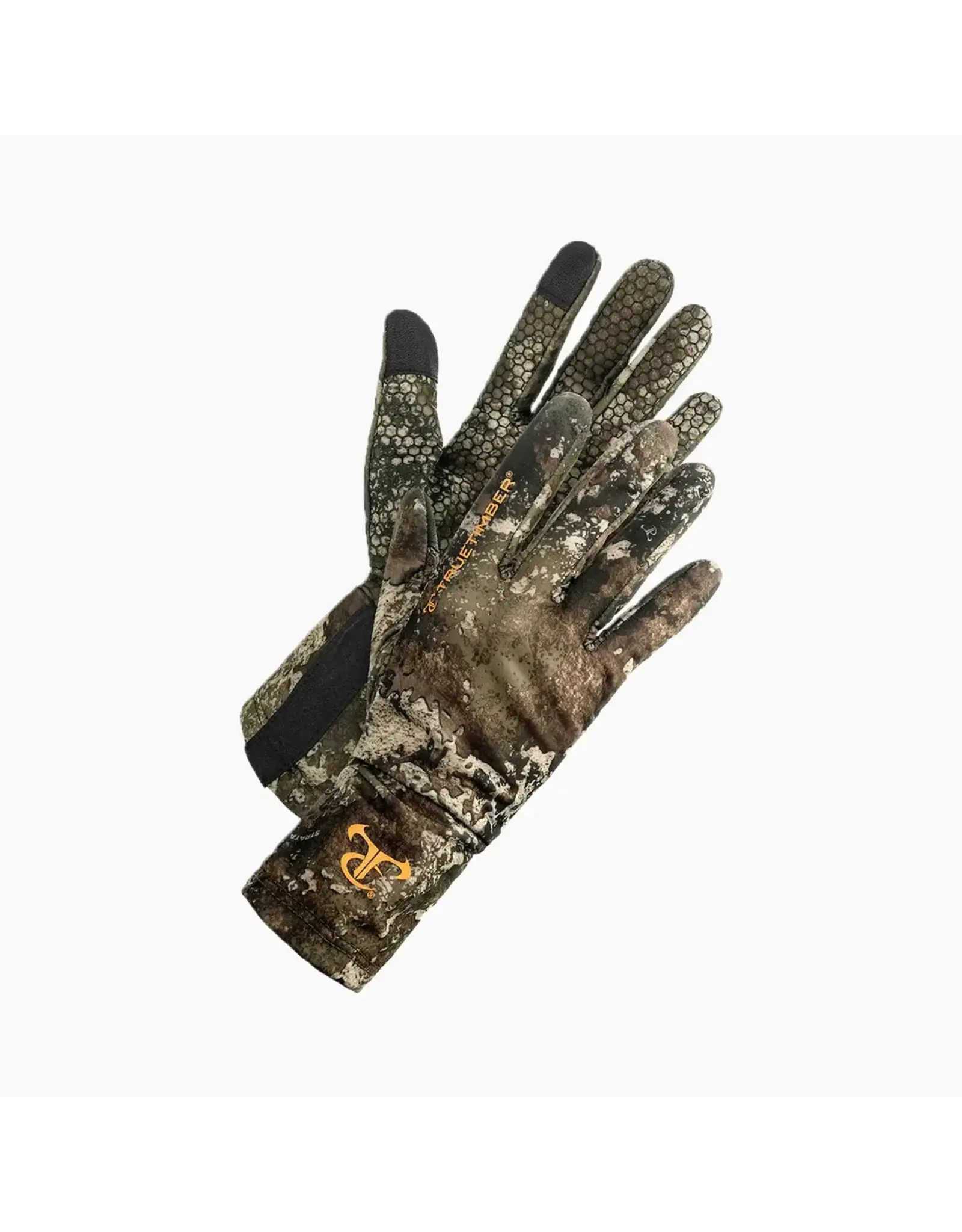 TrueTimber Lightweight Touchscreen Gloves - Strata-Large
