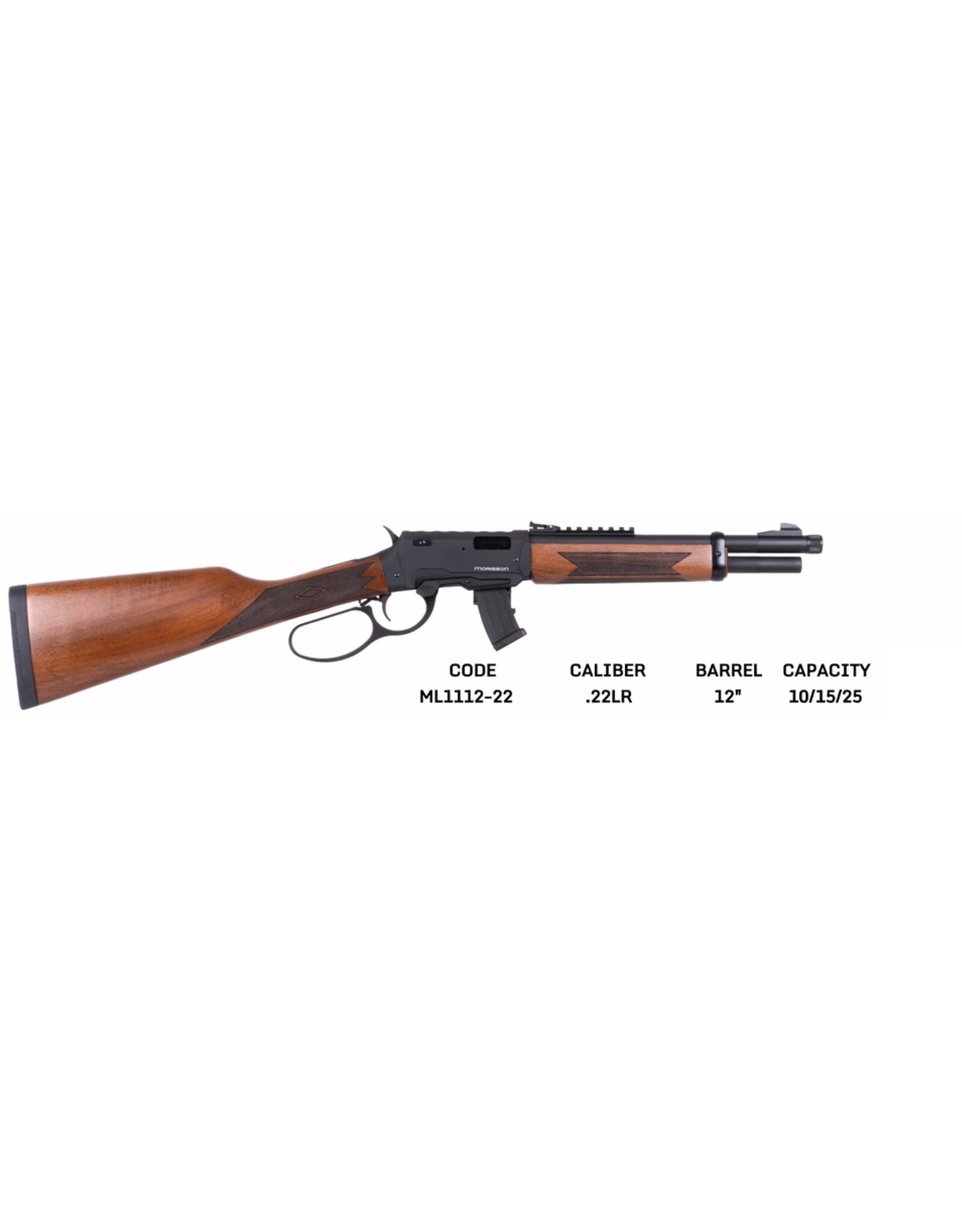 Morisson Morisson Lever-Action 22LR 12" Walnut