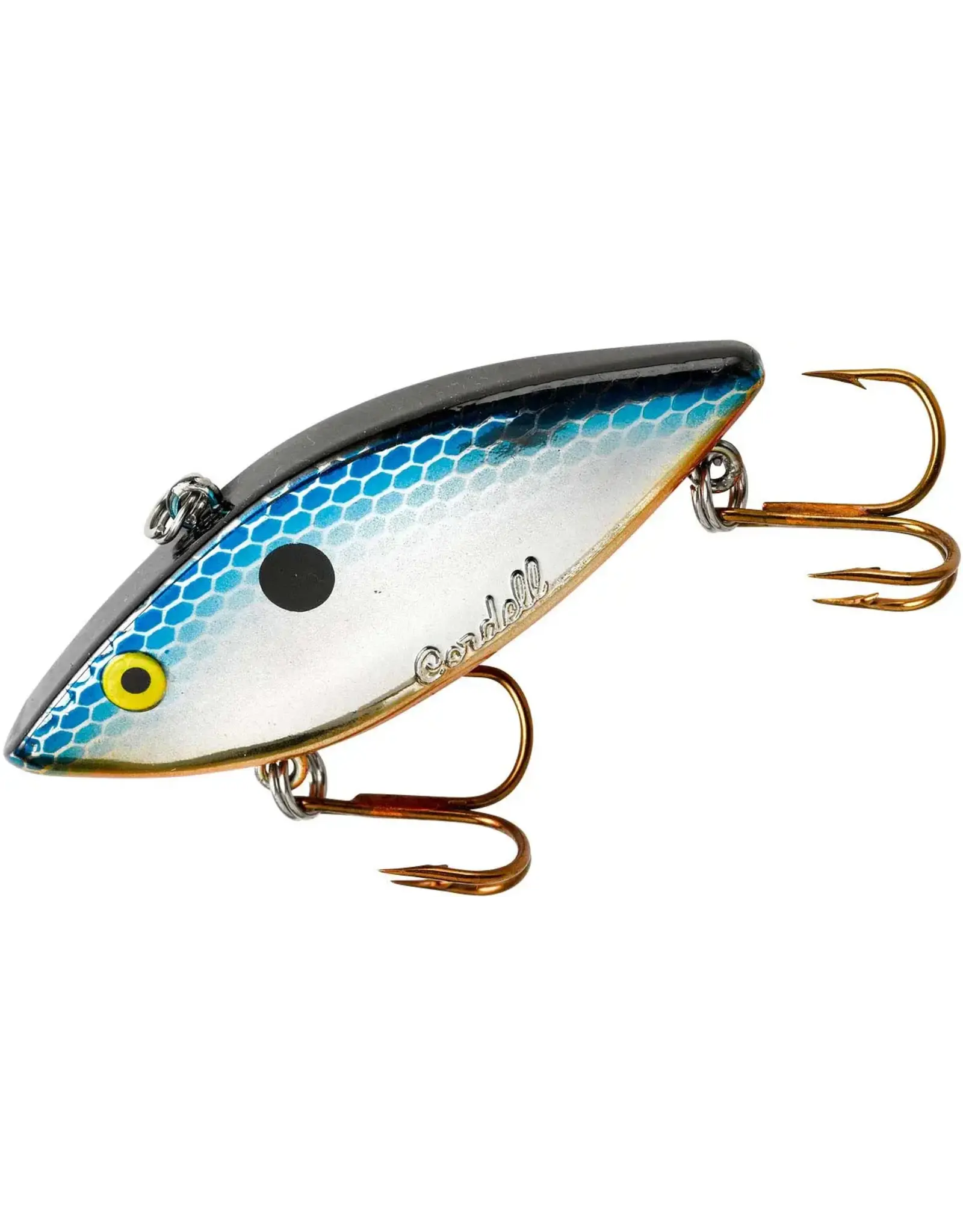 Cotton Cordell Cotton Cordell C25362 Super Spot Lipless Crankbait, 3", 1/2 oz, Blue Shiner