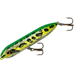 Heddon Heddon X923606 Super Spook Jr. Topwater Bait, 3 1/2", 1/2 oz, Frog, Floating