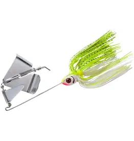 Booyah Booyah Buzz Buzzbait 1/2 oz - White/Chartreuse Shad