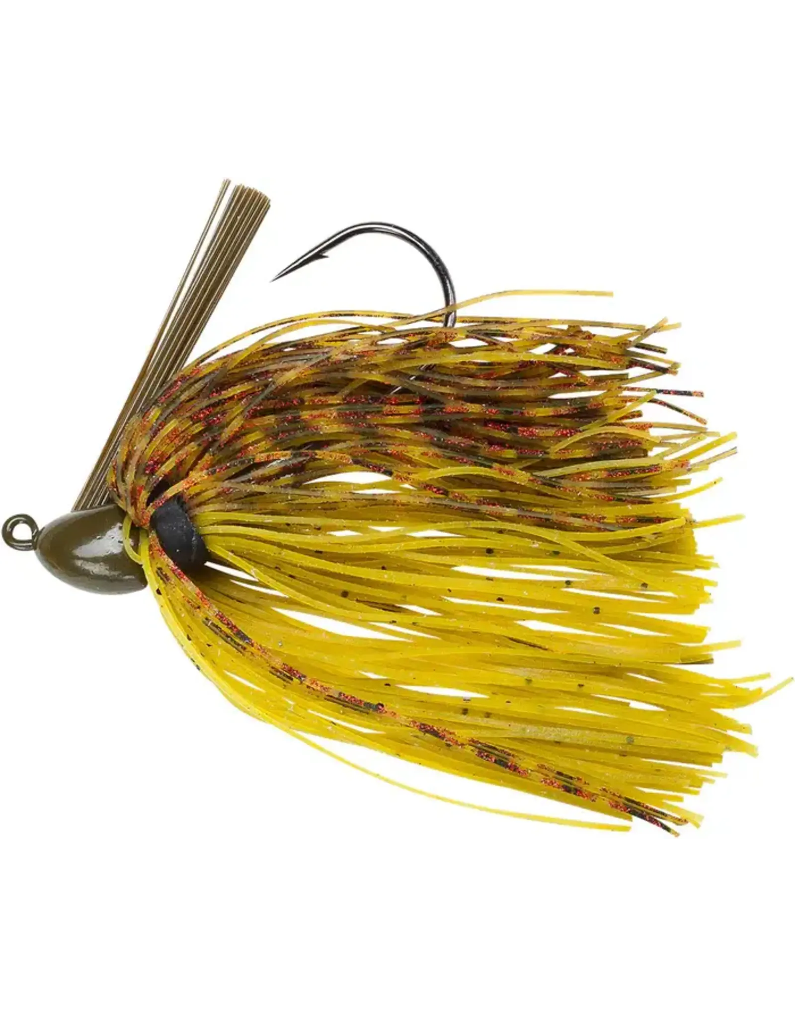 Booyah Booyah Baby Boo Jig 5/16oz-Green Pumpkin Watermelon Red 3D