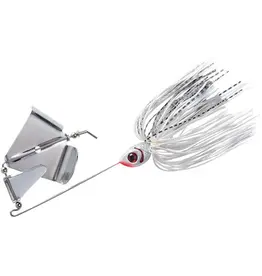 Booyah Booyah Buzz Buzzbait 3/8oz - PRL WHT/SNOW WHT SHD
