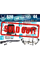 DRAW #1852 - Take Your Pick - Humminbird, EGE Arms, Killer Instinct OR Diamond!