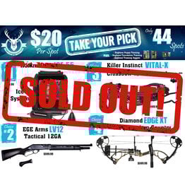 DRAW #1852 - Take Your Pick - Humminbird, EGE Arms, Killer Instinct OR Diamond!