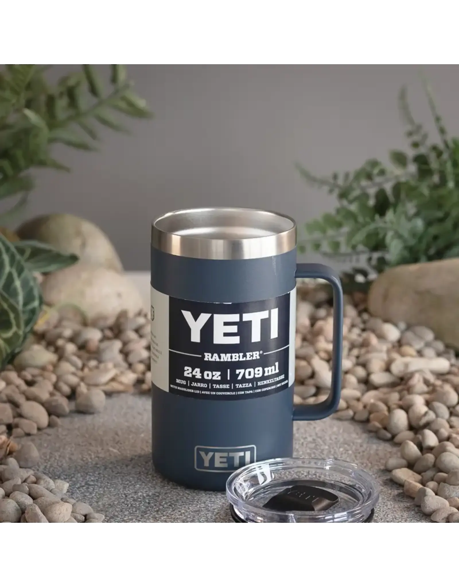 Yeti Yeti Rambler 24oz/710ml Mug with Magslider Lid Navy