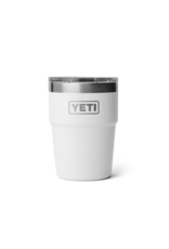 Yeti Yeti Rambler 16oz/473 ML Stackable Cup WITH MAGSLIDER™ LID White