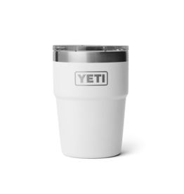 Yeti Yeti Rambler 16oz/473 ML Stackable Cup WITH MAGSLIDER™ LID White