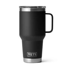 Yeti Yeti Rambler® 30oz/887 ML Travel Mug WITH STRONGHOLD™ LID-Black