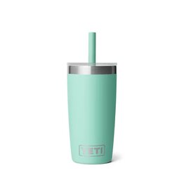 Yeti Yeti Rambler® Jr. 10oz/295 ml Tumbler WITH SILICONE STRAW LID - Seafoam