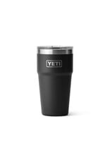 Yeti Yeti Rambler® 20oz/591 ML Stackable Cup WITH MAGSLIDER™ LID-Black