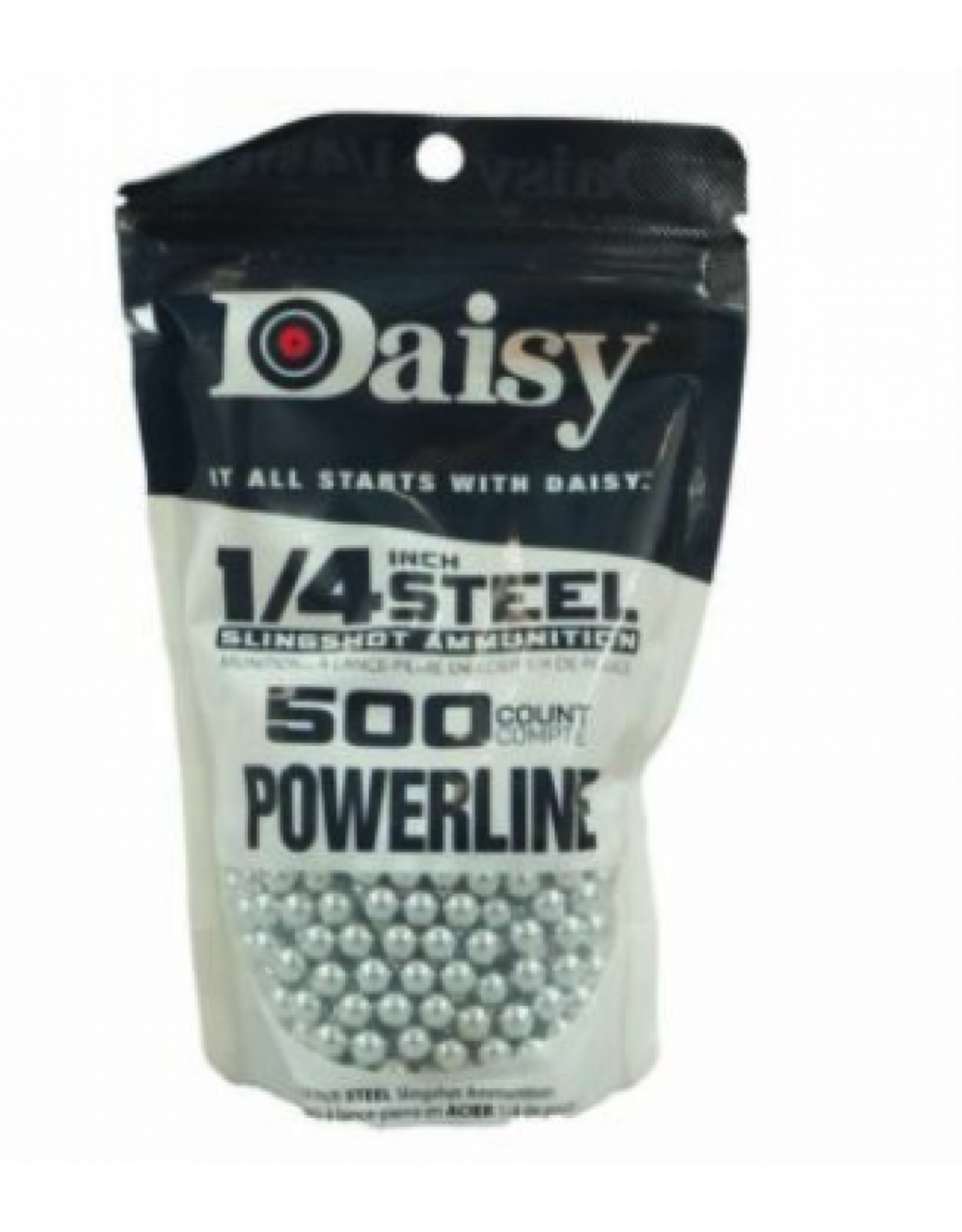 Daisy Daisy Powerline - Slingshot Ammunition 1/4" Steel 500 Count